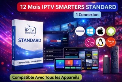 Abonnement IPTV 12 Mois Standard