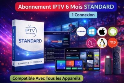 Abonnement IPTV 6 Mois Standard